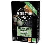 BIO + 3 x Cápsulas biodegradables Pur Arabica Grands Crus 10 cápsulas (Café) (Café) - Destination Bio