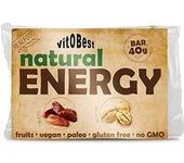 Caja barritas energy dátil y nueces 20 barritas de 40g - VIT.O.BEST