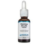 Vitaminas D3 y K2 líquidas 25 ml - Douglas Laboratories