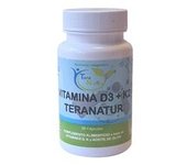 Vitamina D3+K2 60 cápsulas de 700mg - Teranatur