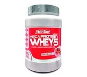 Mega protein whey + 5 fresa 900 g - Nutrisport