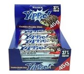 Yippi bar barritas de galleta y chocolate 12 barritas de 45g (Chocolate - Galleta) - Weider