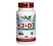 Vitamina K2+D3 100 perlas de 700mg - Vbyotics