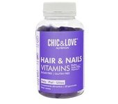 Hair & nails vitamins 60 gominolas de 150mg (Cereza) - Chic&Love