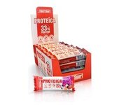 Barrita proteica white choco-frutos rojos 24 barritas de 44g (Chocolate - Frutos rojos) - Nutrisport