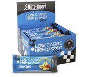 Caja de barritas low carbs banana mango 16 barritas de 60g (Mango - Plátano) - Nutrisport