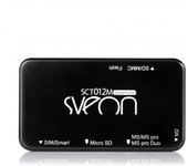 Sveon SCT012M Multilector de Tarjetas SD/MicroSD/MMC/MS/DNIe 3.0