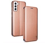 Cool Funda Flip Cover Elegance Oro Rosa para Samsung Galaxy S21