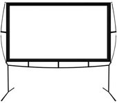 Approx APPPB120C Vision Pantalla de Proyección Portátil 120"