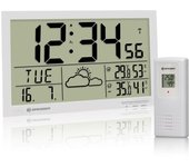 Bresser MyTime Jumbo LCD Estación Meteorológica de Pared Blanco