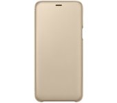 Samsung Wallet Cover Dorada para Samsung Galaxy A6 Plus
