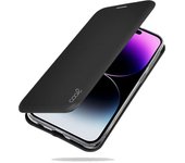 Cool Funda Flip Cover Elegance Negra para iPhone 14 Pro Max
