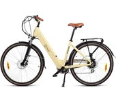 Youin Viena Bicicleta Eléctrica 28" Crema