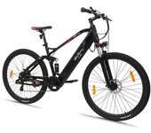 Alfa Romeo Bicicleta de Montaña Eléctrica 250W Full 29" Negra