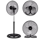 Ufesa Ottawa Ventilador de Pie, Suelo y Pared 45cm 70W Negro