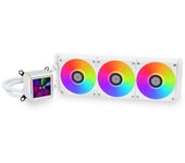 Lian-Li GA II LCD Kit de Refrigeración Líquida 360mm Blanco
