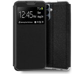 Cool Funda Flip Cover Liso Negro para Samsung Galaxy A25 5G