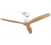 Mellerware Brizy Ventilador de Techo con Mando 45W Madera Clara
