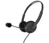 Energy Sistem Headset Office 2 Auriculares con Micrófono Negros