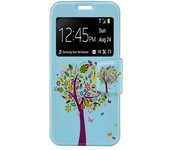 Cool Funda Flip Cover Dibujos Árbol para iPhone X / iPhone XS