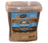 400 Gr HobbitAlf Barritas de Cordero Omega 3 Snack Natural para Perros
