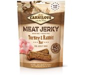 12x100g Carnilove Dog Adulto Jerky en barritas sabor Conejo Pavo