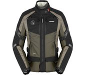 Spidi 4 Season Evo H2Out Chaqueta textil de motocicleta para damas - Negro Verde