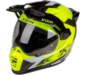 Klim Krios Pro Charger ECE/DOT Carbon Casco de Enduro - Negro Amarillo (2XL)