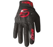 Shot Drift Spider Guantes de Motocross - Negro Rojo (M L)