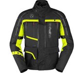 Spidi 4 Season V3 H2Out Chaqueta textil impermeable - Negro Gris Amarillo (M)