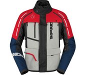 Spidi 4 Season V3 H2Out Chaqueta textil impermeable - Blanco Rojo Azul (4XL)