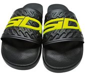 Sidi Pool Slide Zapatillas - Negro Amarillo (39)