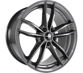 Llanta De Aluminio Gmp Swan 7.5x17 5x112 Et25 Gris Brillante