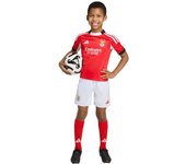 Adidas - Conjunto SLB Benfica Primera Equipación 2025-2026 Niño, Unisex, Benfica Red-White, 98 cm