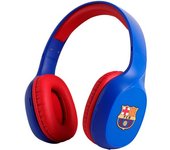 - Varios Headphone Bluetooth Azul Escudo FC Barcelona, Unisex, Azul-Rojo