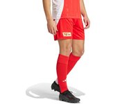 Adidas - Pantalón corto Union Berlin Primera Equipación 2024-2025, Unisex, Vivid Red-White, XL
