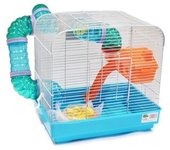 Buen Amigo Pet Shop S.L. Jaula para Hámster con Tubo y Casa
