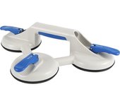 Bohle Elevador de ventosa con palanca oscilante VERIBOR®, cuerpo de plástico de 3 ventosas, carga máx. 90 kg, Ø de los discos 120 mm, a partir de 2