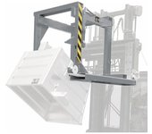eurokraft pro Traviesa para volquete apilable, BST-U 30, L x A x H 1185 x 1145 x 935 mm