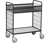 kaiserkraft Carro de oficina, 2 pisos, L x A x H 830 x 510 x 935 mm, a partir de 2 unid.