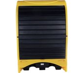 kaiserkraft Depósito de PE con persiana para sustancias peligrosas, para 2 bidones de 200 l, capacidad de recogida 236 l, H x A x P 2110 x 1565 x 995