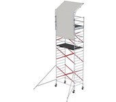 Altrex Lona de protección frente a la intemperie, para andamio rodante RS TOWER 5, para una longitud de andamio de 2,45 m