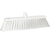 Vikan Escoba, anchura 530 mm, extradura, UE 4 unid., blanco