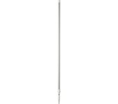 Vikan Palo telescópico, ergonómico, Ø 32 mm, longitud 1575 mm - 2780 mm, UE 5 unid., blanco