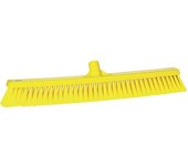 Vikan Escoba, anchura 610 mm, blanda, UE 10 unid., amarillo