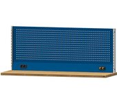ANKE Estructura modular para mesa de trabajo eléctrica LIFT, con 2 placas perforadas, canal para suministro energético, para anchura de 2000 mm