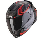SCORPION Exo-491 Spin Negro Rojo Brillo