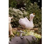 VERTBAUDET Cisne balancín para bebé blanco