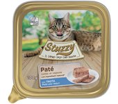 0.1 KG 100 g Stuzzy trucha tarrina para gatos
