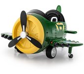 Costway Juguete de Coche Eléctrico para Niños con Palancas de Mando Control Remoto Perfiles Aerodinámicos Plegables y Hélice Giratoria